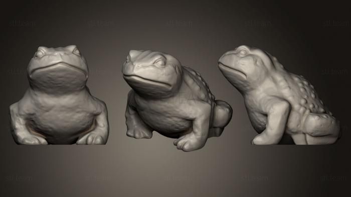 3D model Toad Sculpture 3 (STL)